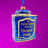 Chiswick Tea Tin Glass Ornament