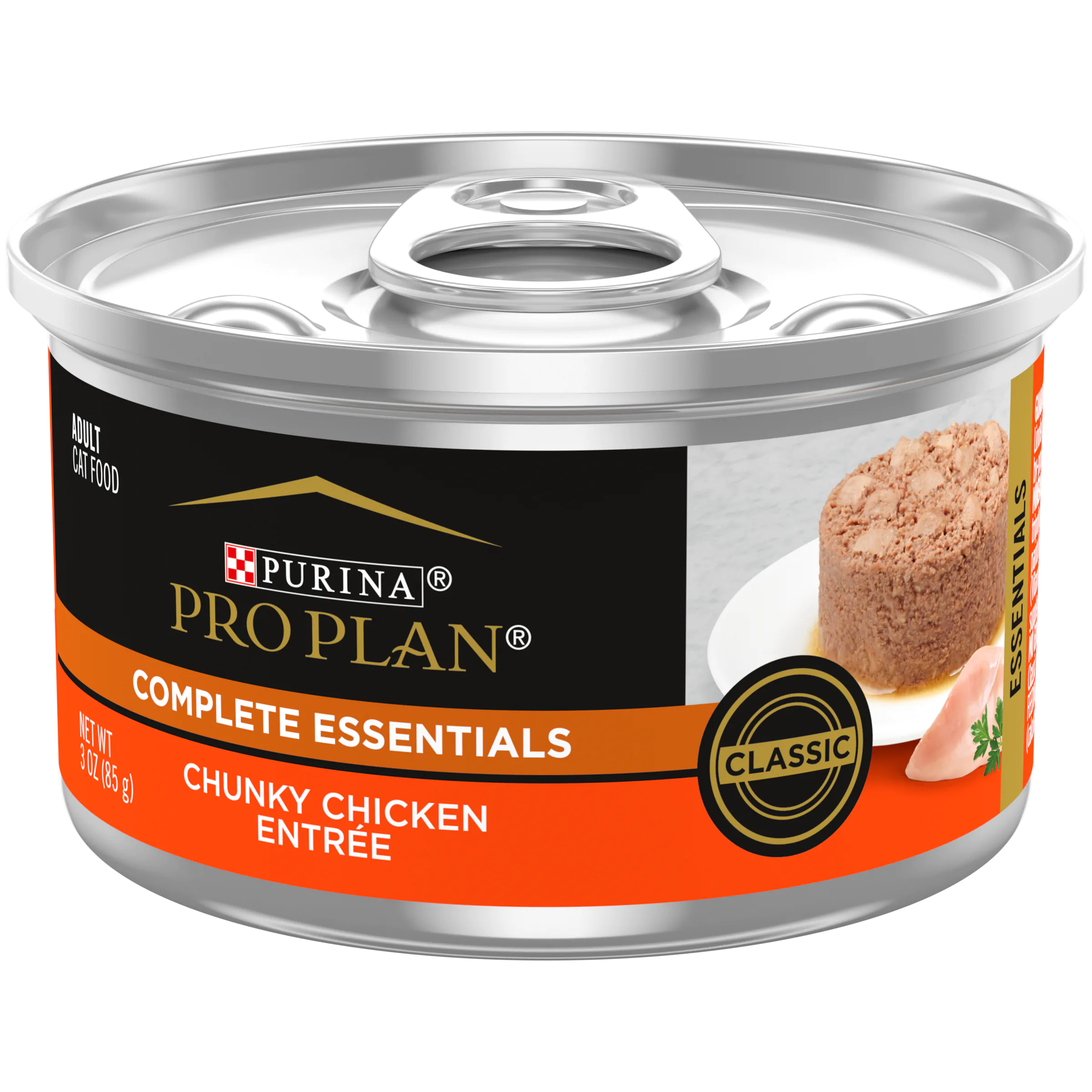 Pro Plan Complete Essentials Chunky Chicken Entre Classic Wet Cat Food (3oz)