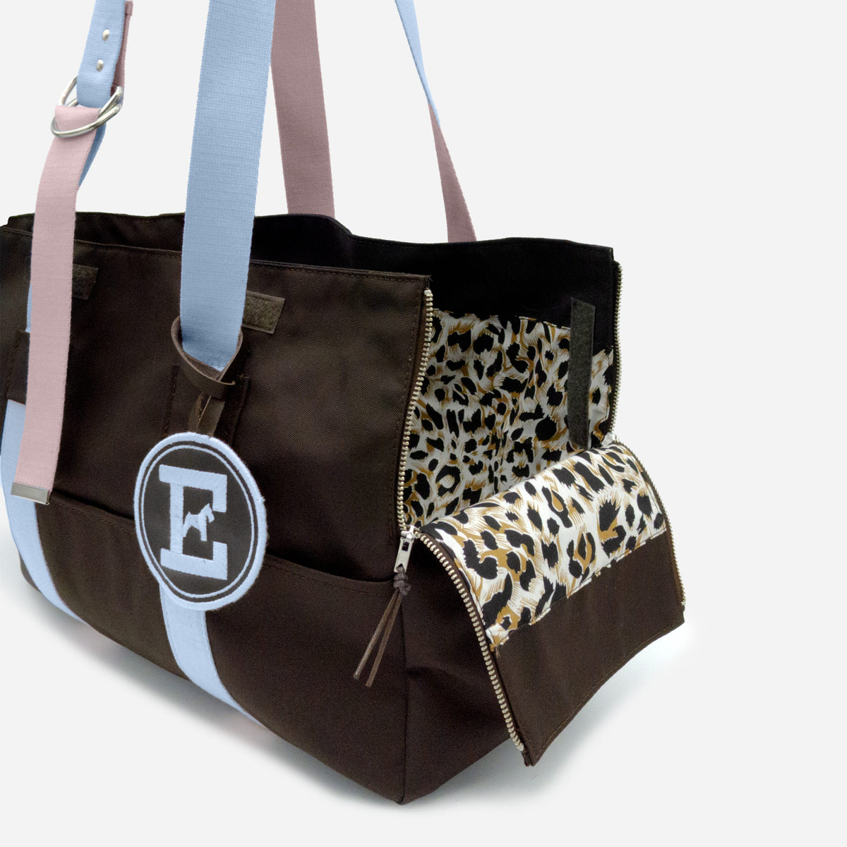 Chocolate Bag & Puppy Boy | Waterproof Luxury Dog Carrier