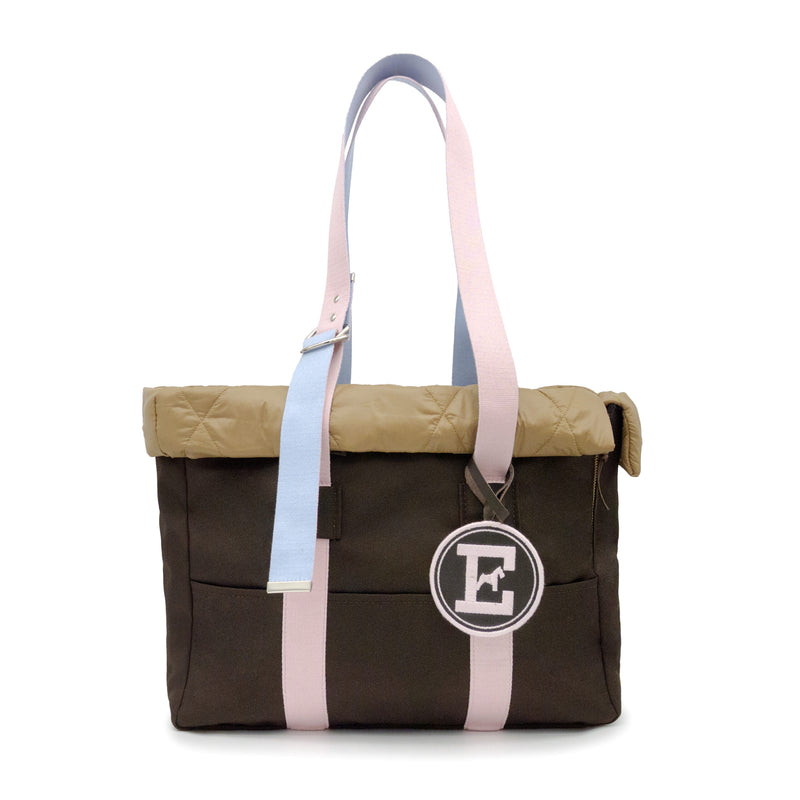 Chocolate Bag & Puppy Girl | Waterproof Luxury Dog Carrier