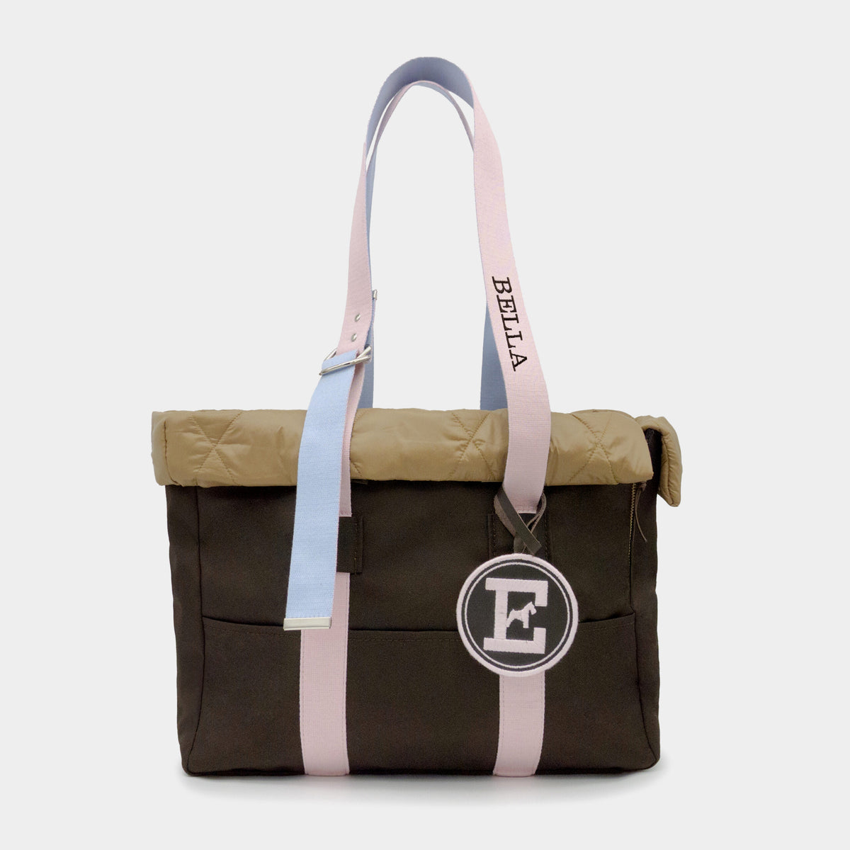 Chocolate Bag & Puppy Girl | Waterproof Luxury Dog Carrier