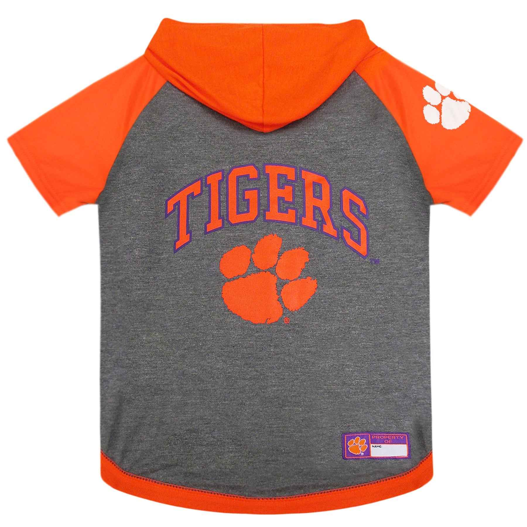 NCAA Clemson University Tigers Hooded Dog T-Shirt