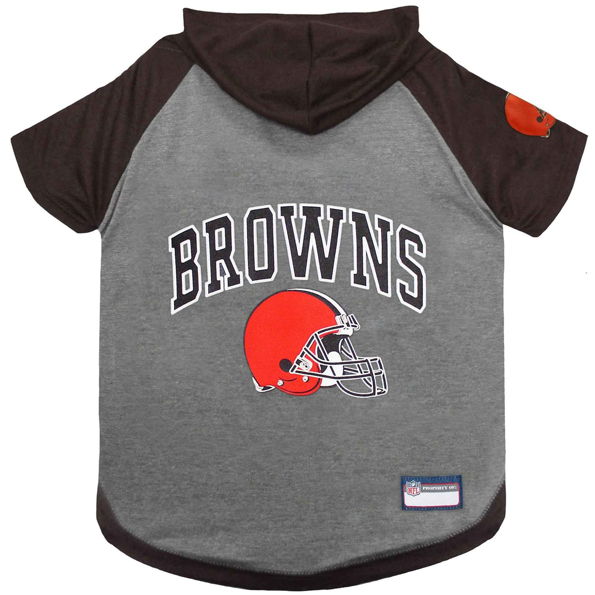 NFL Cleveland Browns Hooded Dog T-Shirt