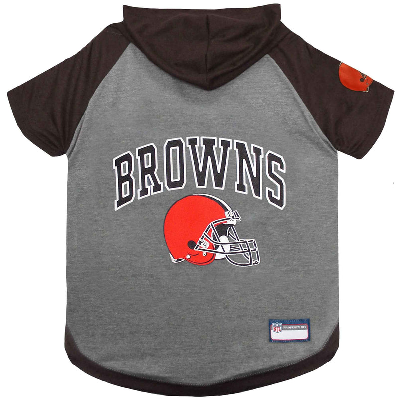 NFL Cleveland Browns Hooded Dog T-Shirt