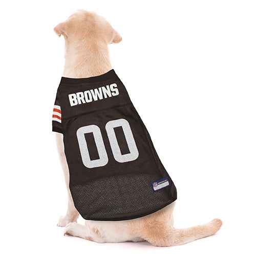 NFL Cleveland Browns Striped Mesh Pet Jersey