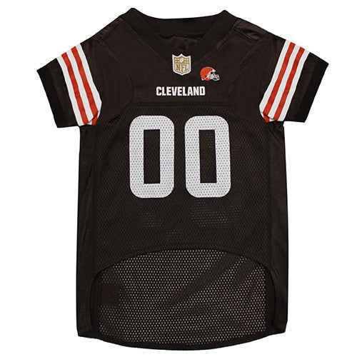 NFL Cleveland Browns Striped Mesh Pet Jersey