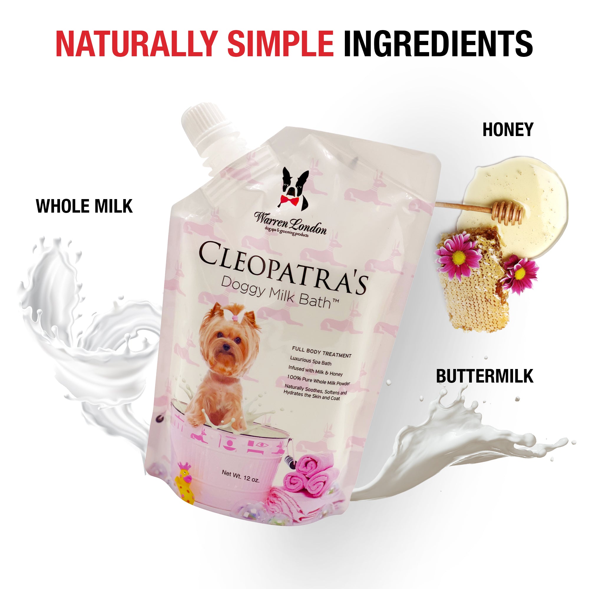 Cleopatras Doggy Milk Bath