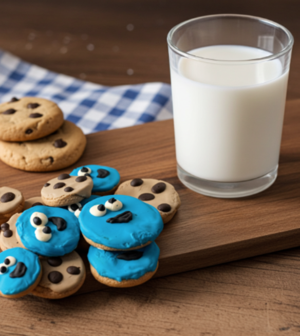PAWsitively Organic Peanut Butter Cookie Monster Dog Treats