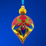 Crystalized Snow Glass Christmas Bauble