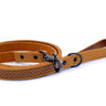 Celtic Sport Khaki Leather Dog Leash