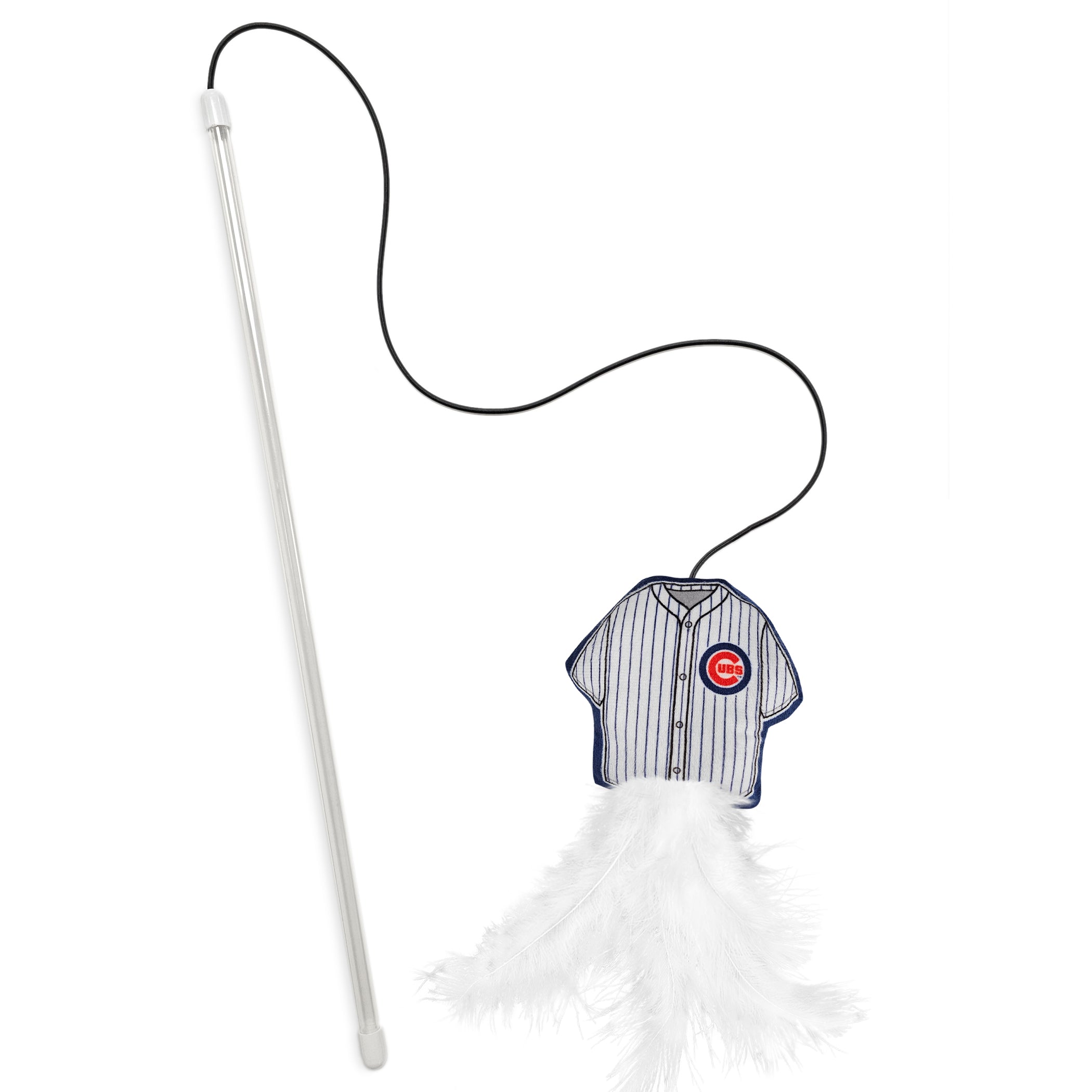 CHICAGO CUBS TEAM JERSEY WAND WITH CAT NIP