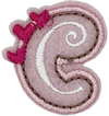 Curly Pink C - Patch