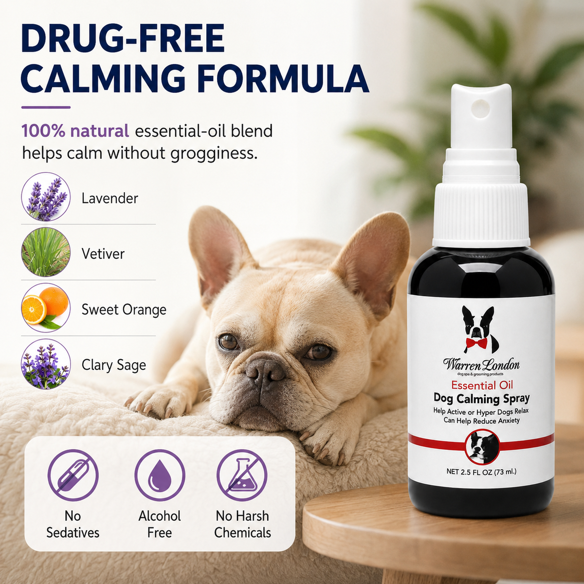 Essential Oil Dog Calming Spray | HT Animal Supply