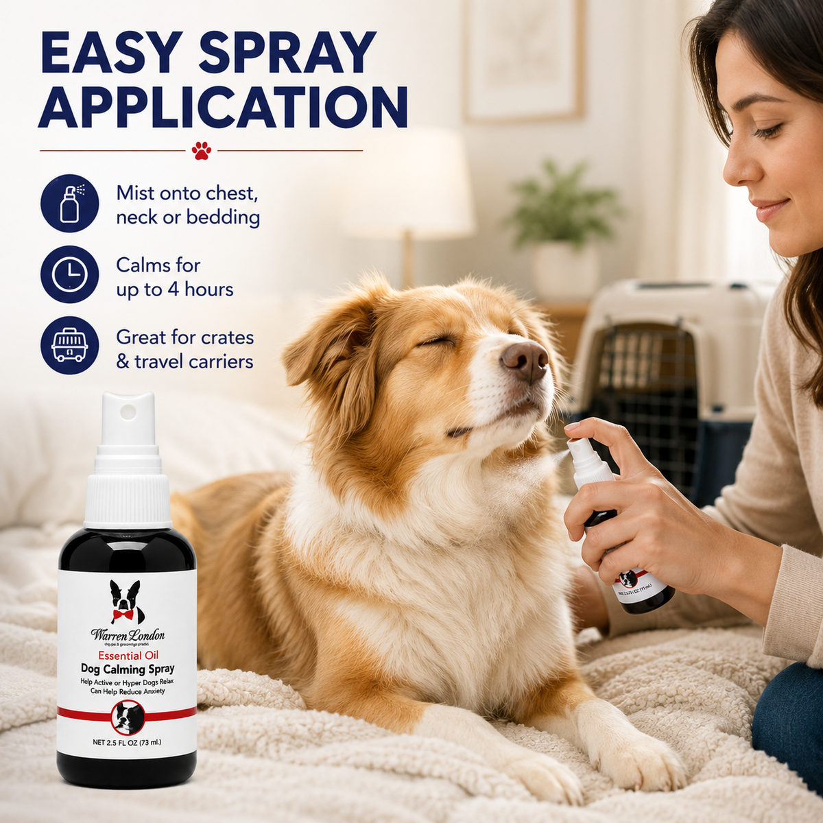 Essential Oil Dog Calming Spray | HT Animal Supply