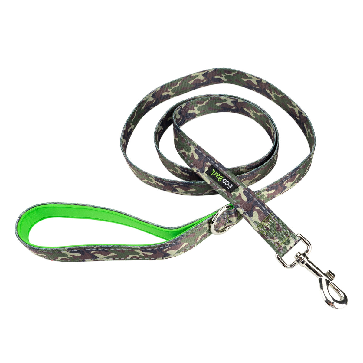 EcoBark – Camo Comfort Grip Padded Dog Leash