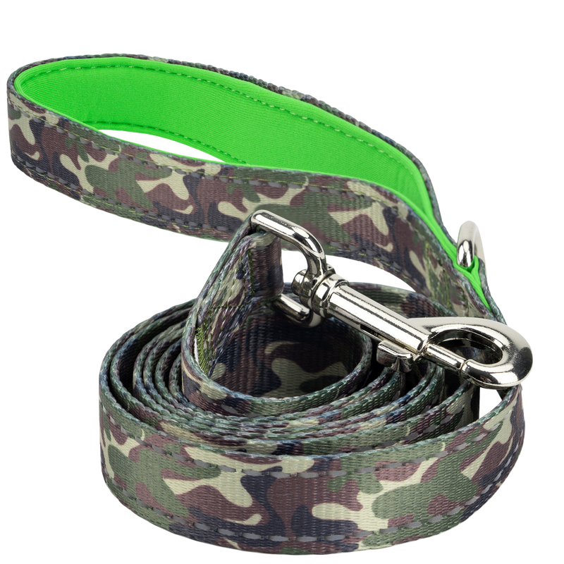 EcoBark – Camo Comfort Grip Padded Dog Leash
