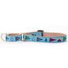 Up Country Camp Woof Cast Brass Martingale Collar