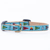 Up Country Camp Woof Small Breed Dog Collar Made in USA