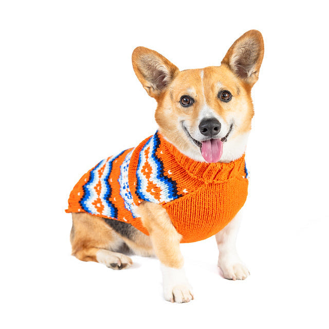 Chilly Dog Campfire Wool Dog Sweater