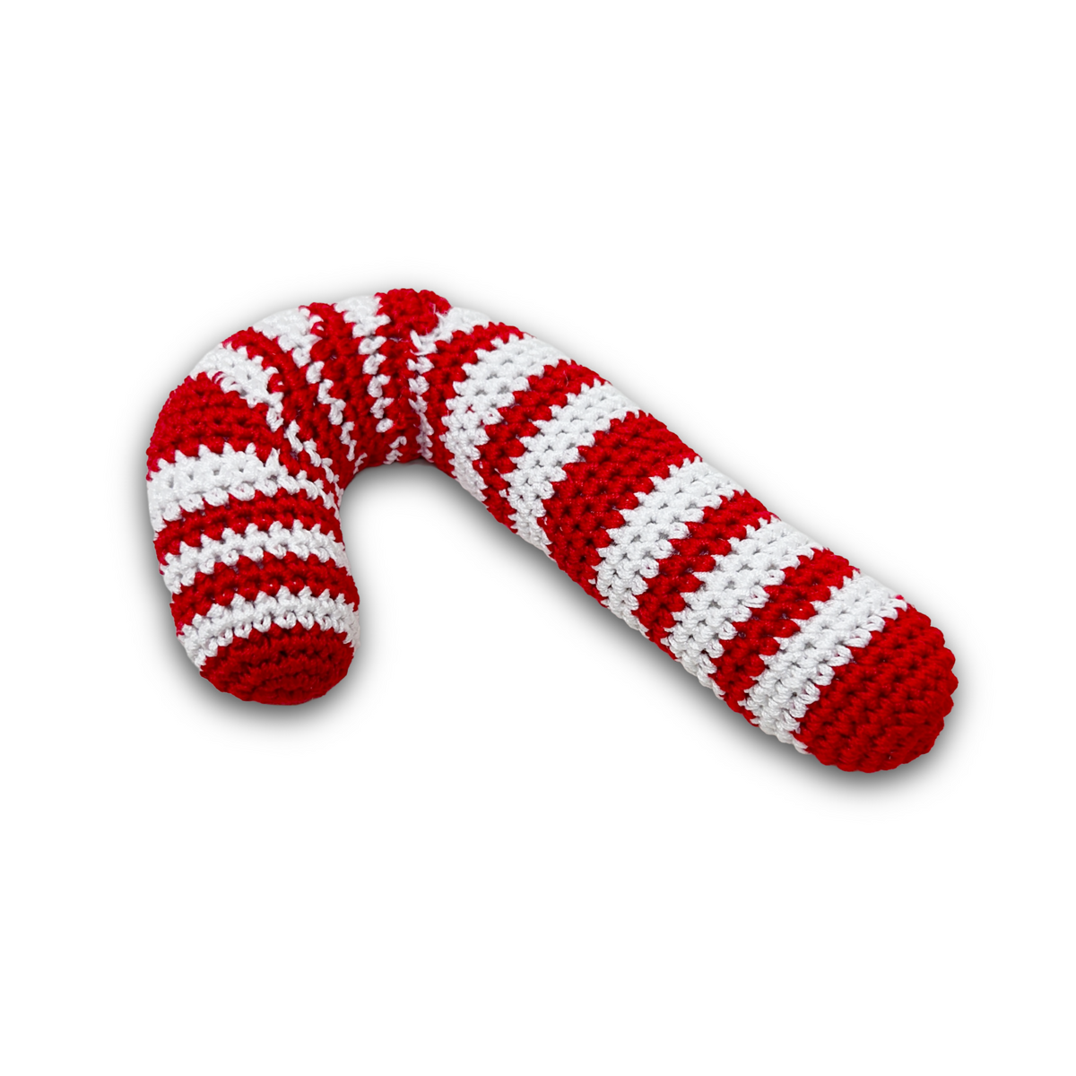 DOGO Candy Cane Crochet Dog Toy