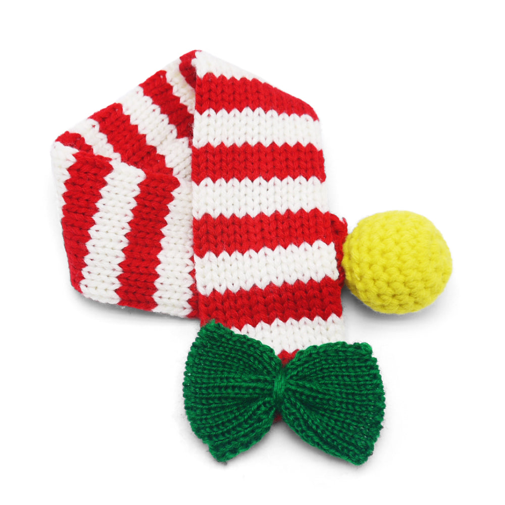 DOGO Candy Cane Dog Scarf