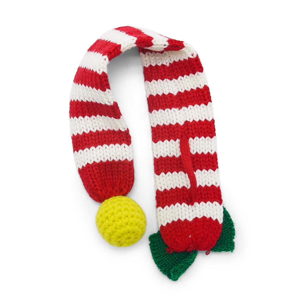 DOGO Candy Cane Dog Scarf