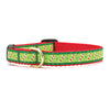 Up Country Candy Cane Small Breed Dog Collar Made in USA