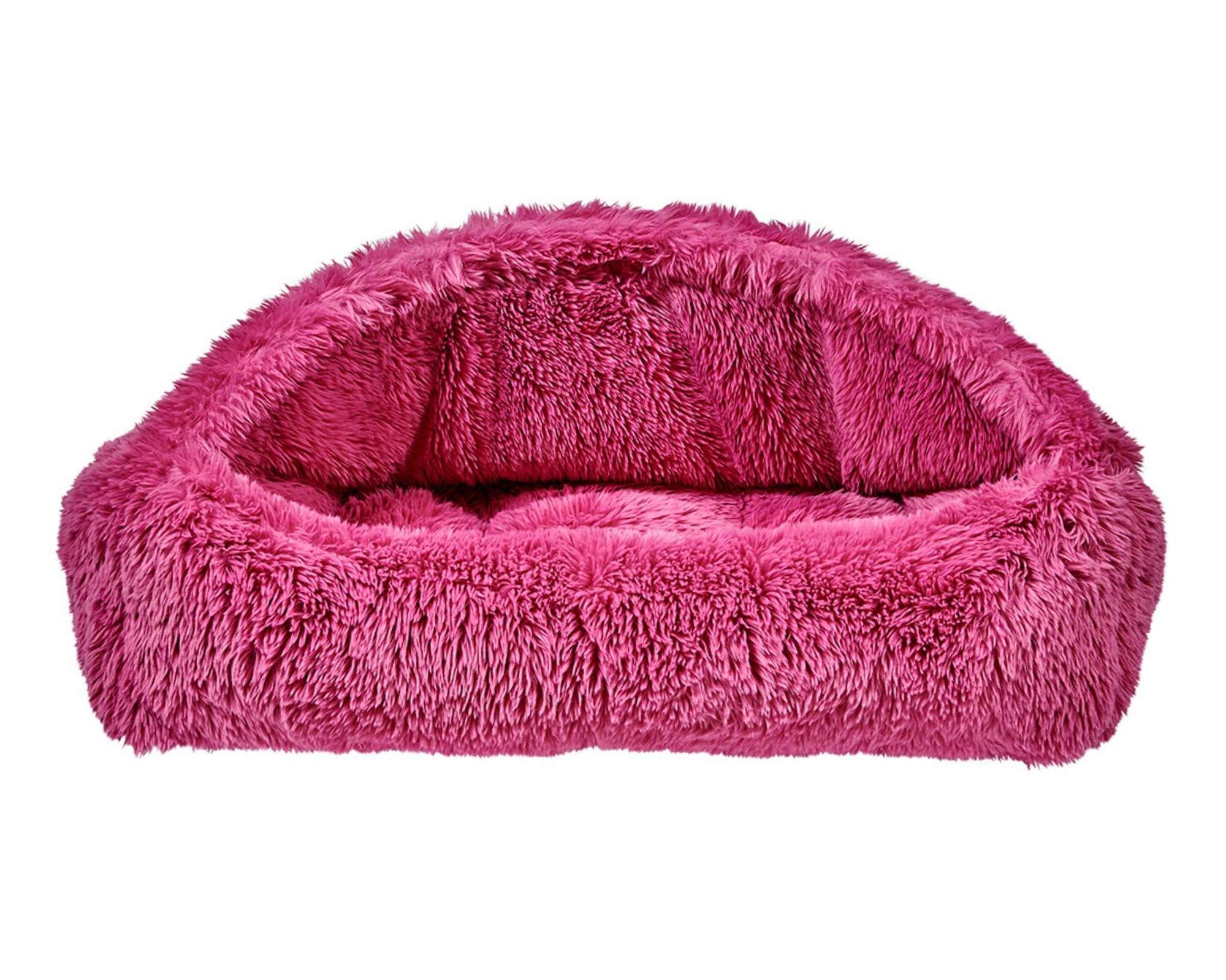 Bowsers Canopy Cozy Pet Bed - Soft Nesting Comfort for Small Spaces