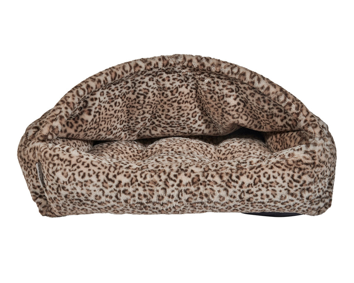 Bowsers Canopy Cozy Pet Bed - Soft Nesting Comfort for Small Spaces