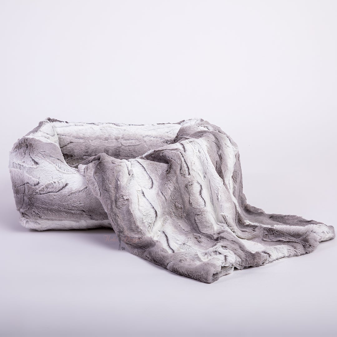 Hello Doggie Cashmere Ultra-Plush Leopard Dog Bed
