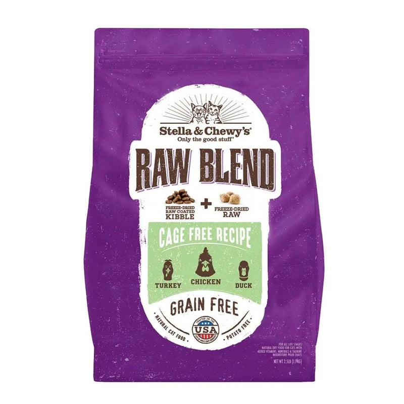 Stella & Chewys Raw Blend Poultry Cat Food (2.5lbs)