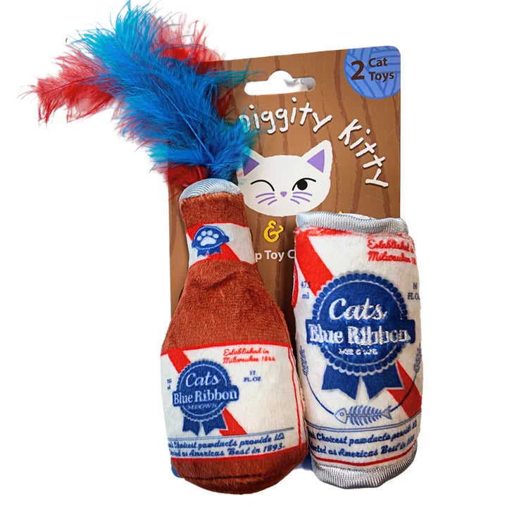 Cats Blue Ribbon