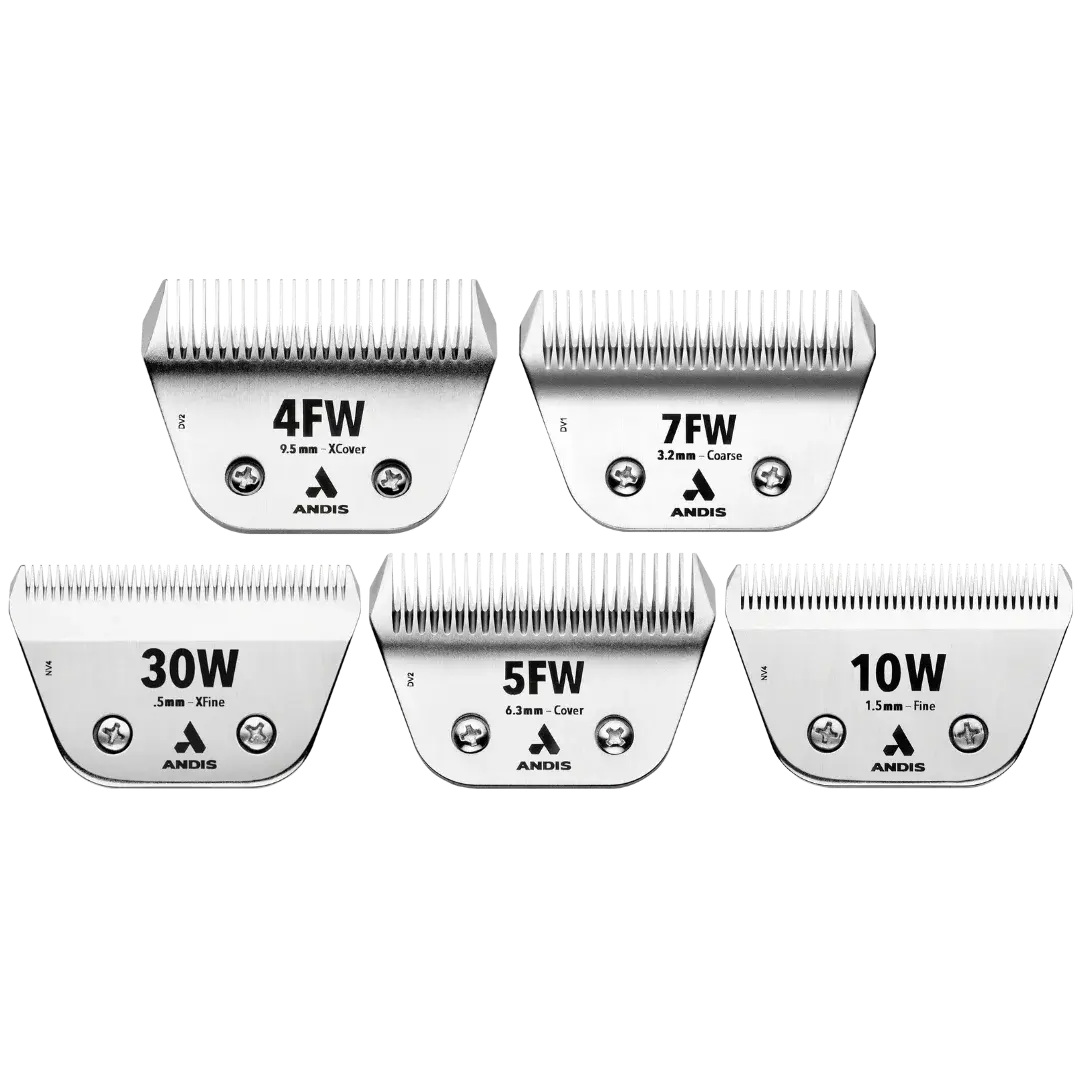 Andis CeramicEdge Wide Blade Set of 5