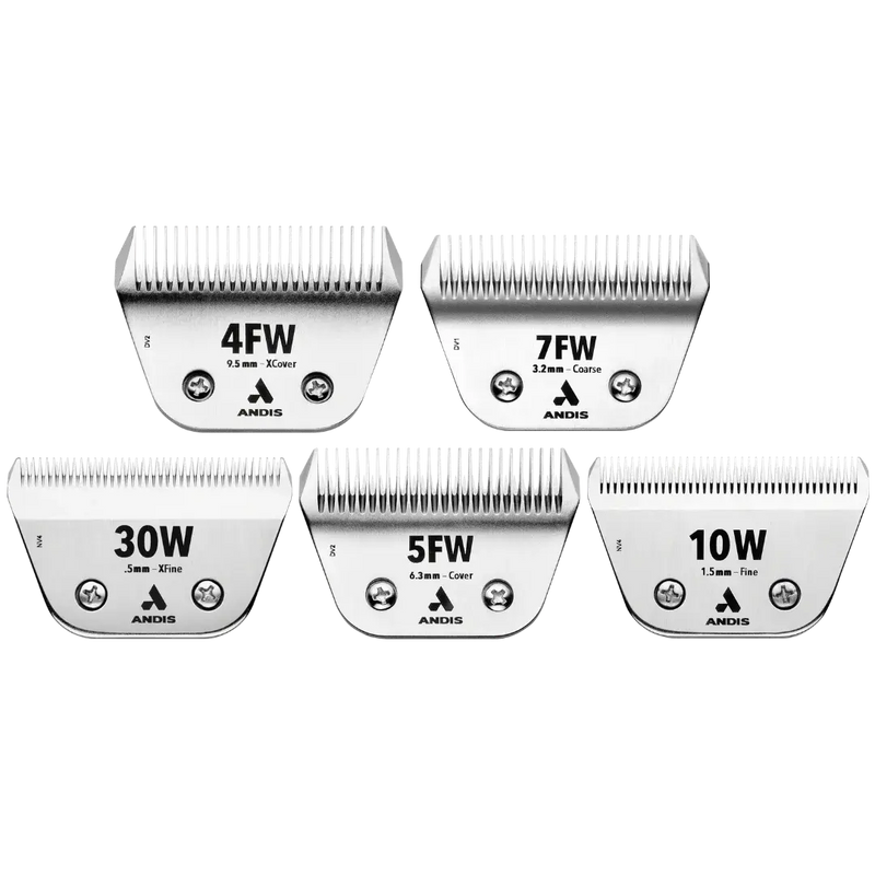 Andis CeramicEdge Wide Blade Set of 5
