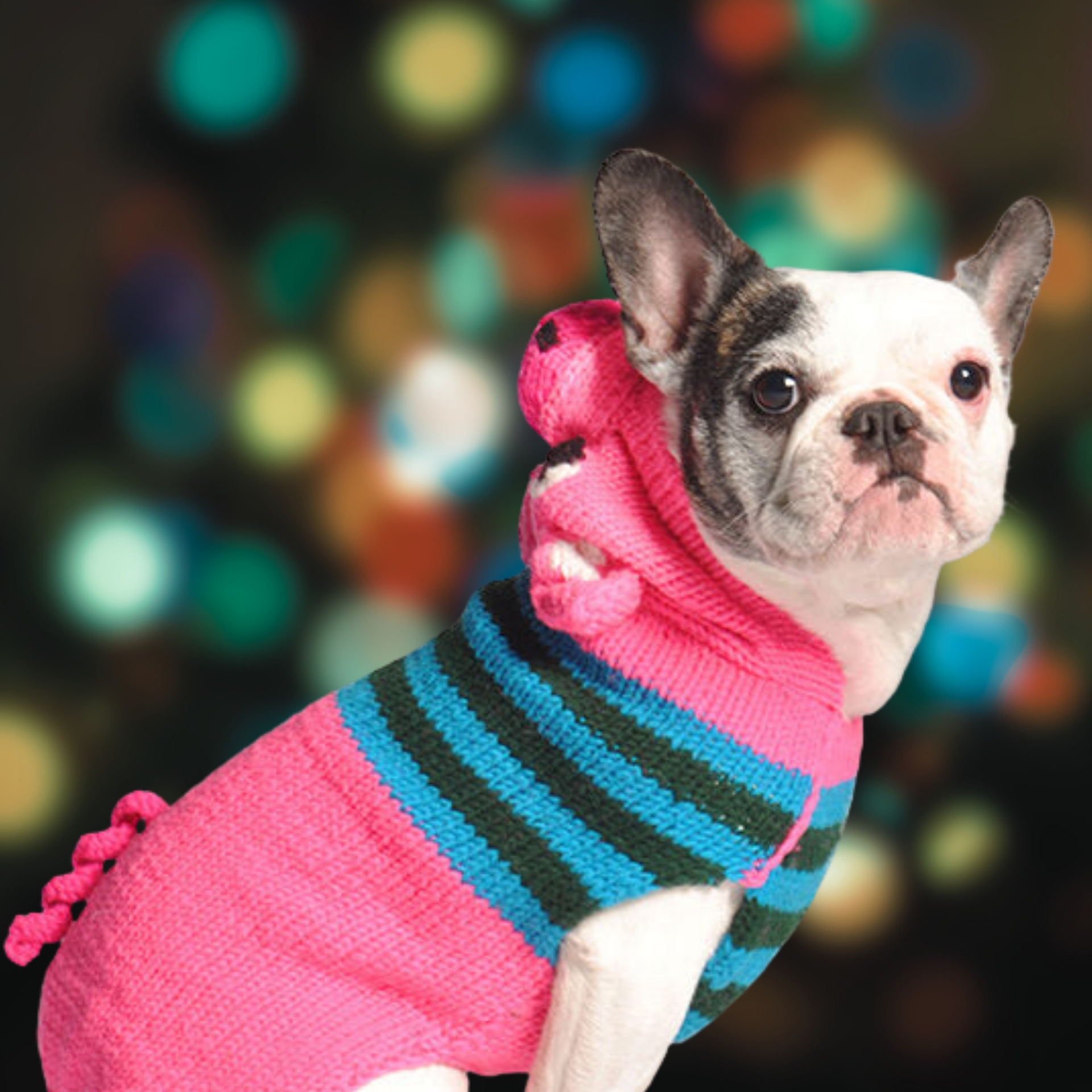 Chilly Dog Pink Piggy Hoodie Dog Sweater