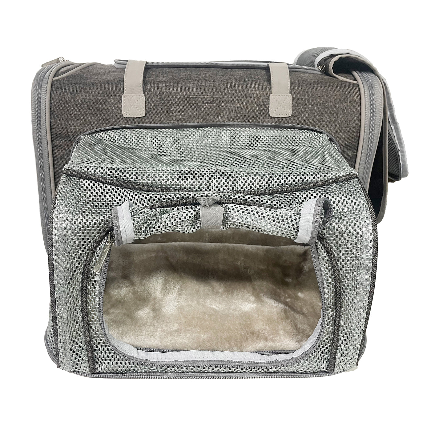 Mr. Peanuts Gold Series Standard Size Airline Compliant Expandable Pet Carrier 