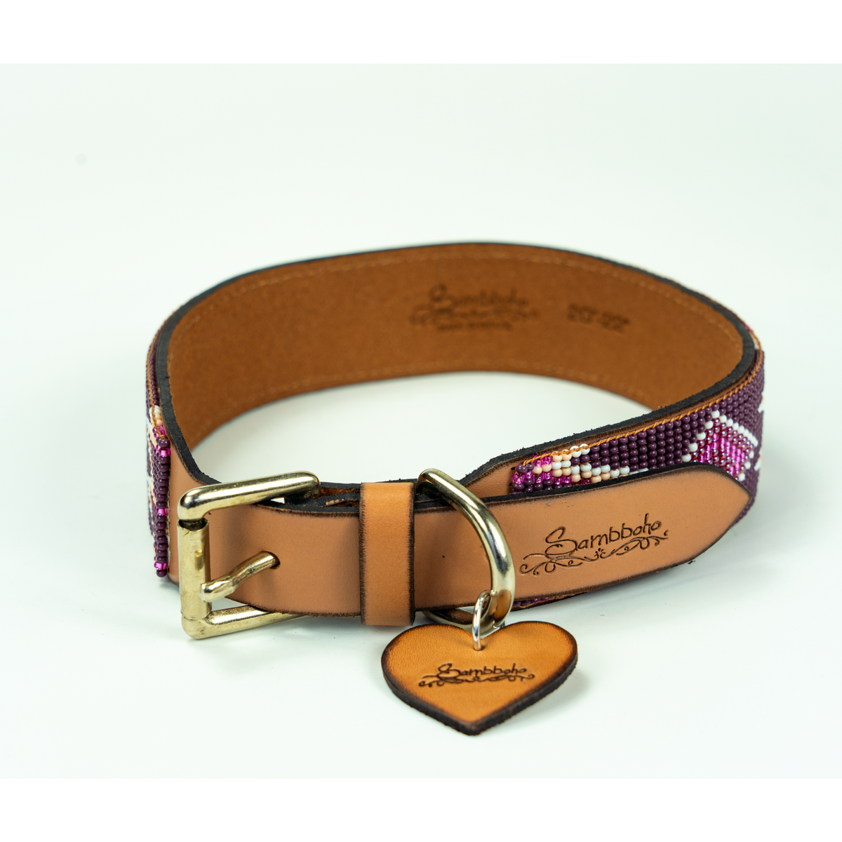 Charlotte Sambboho dog collar (made to order)