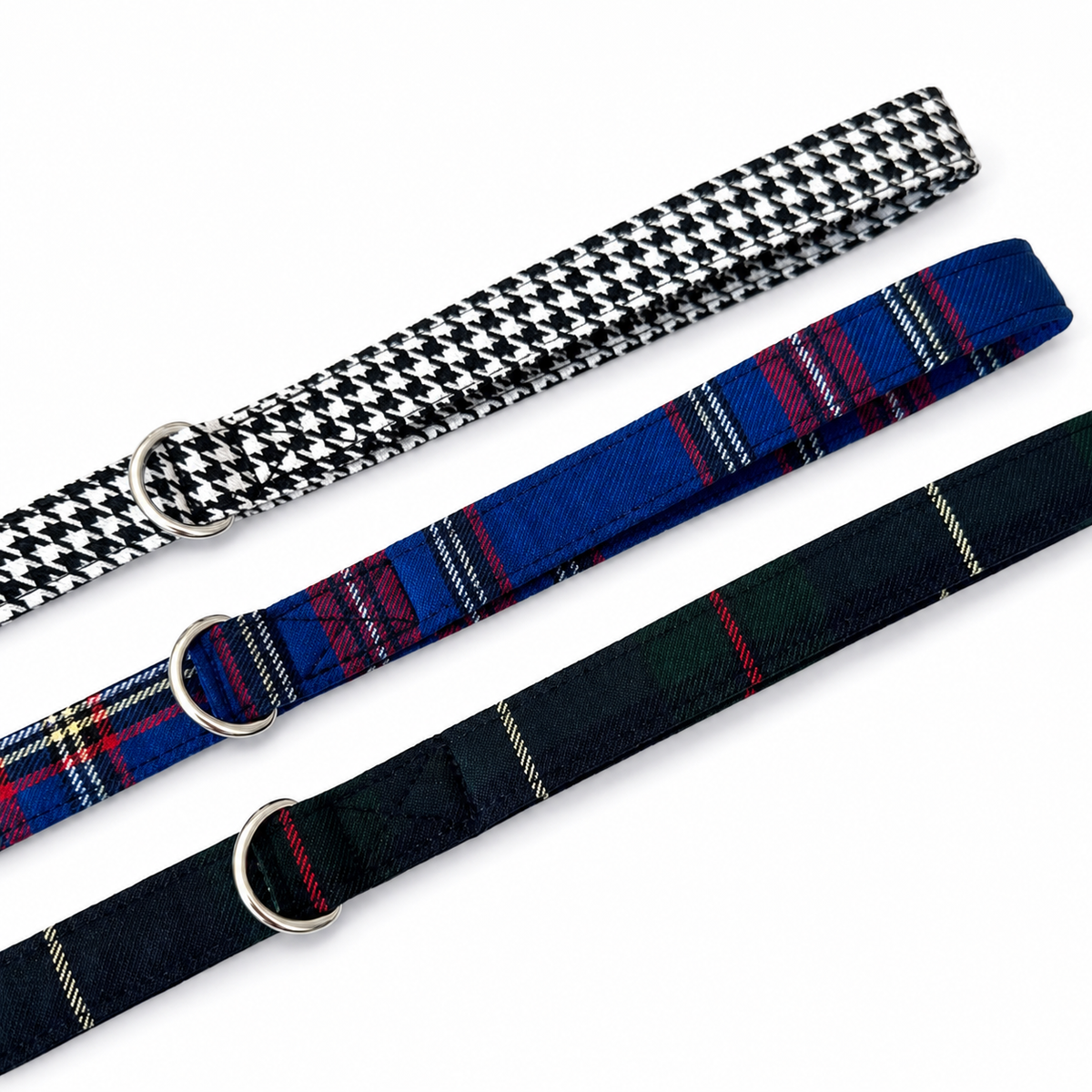 Heads or Tails Pup Houndstooth Dog Leash