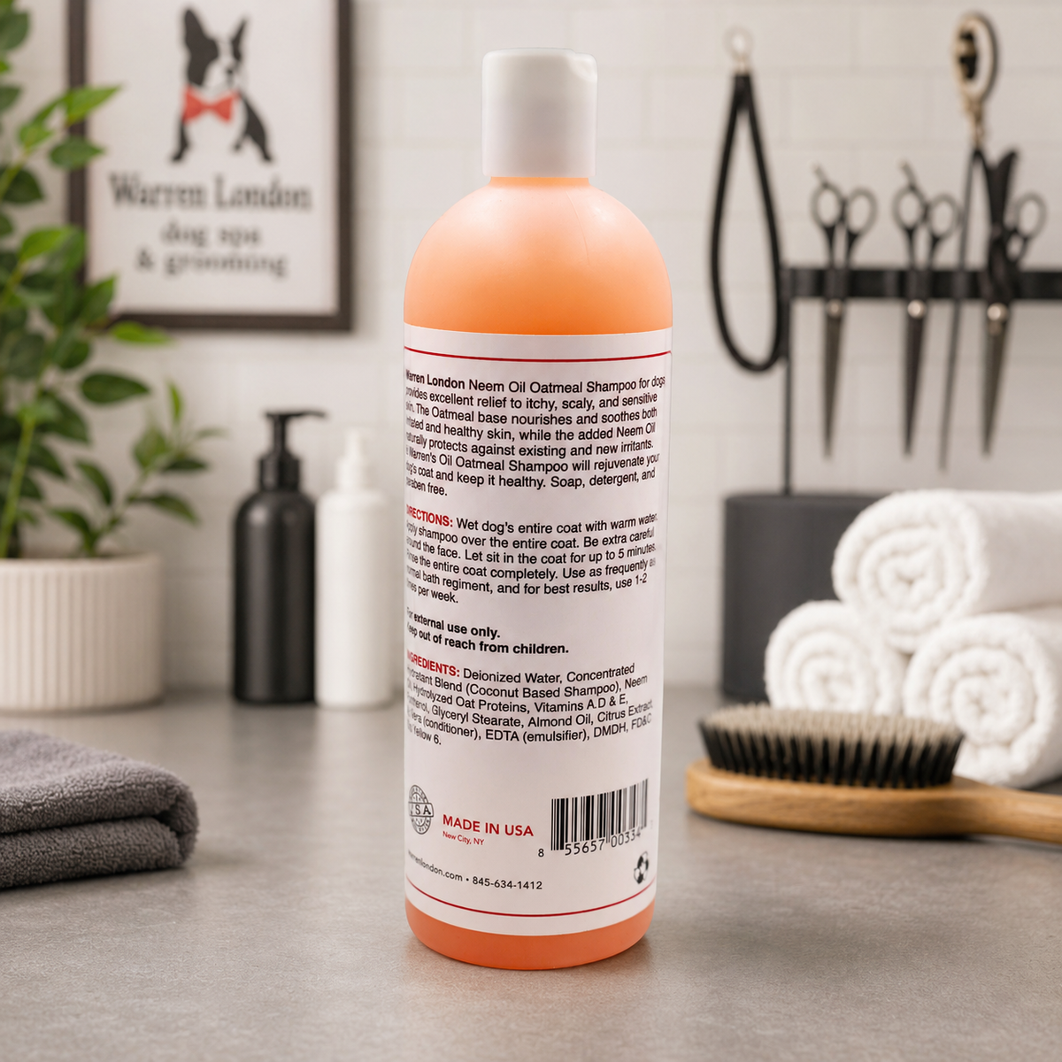 Neem Oil Oatmeal Shampoo - Soothes & Relieves Itching - Insect Repellant | HT Animal Supply