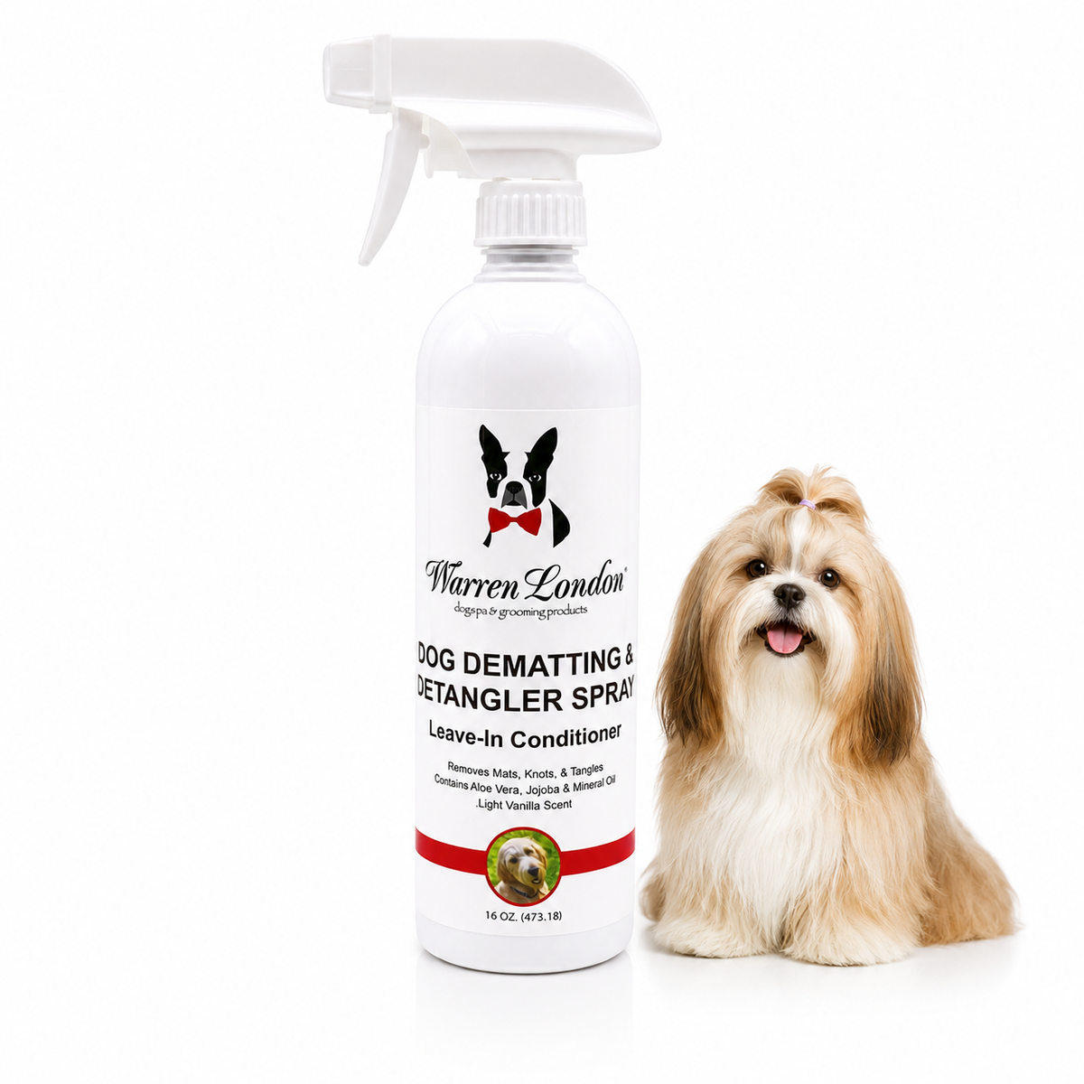 Dog De-matting and Detangler Spray - Leave-In Conditioner | HT Animal Supply