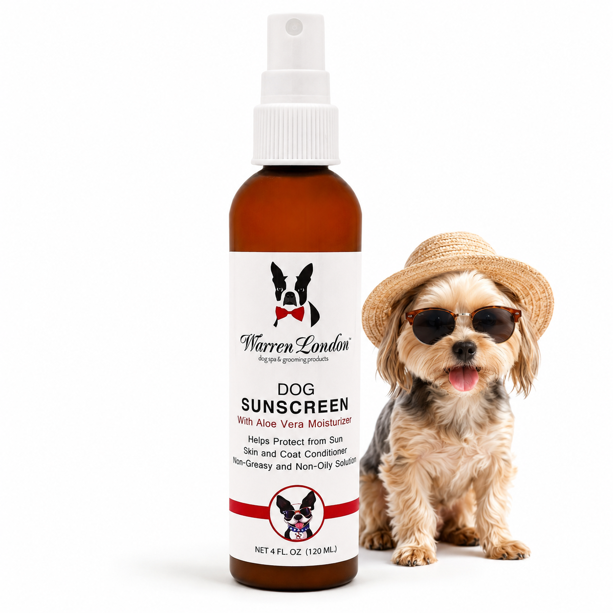 Dog Sunscreen With Aloe Vera Moisturizer | HT Animal Supply