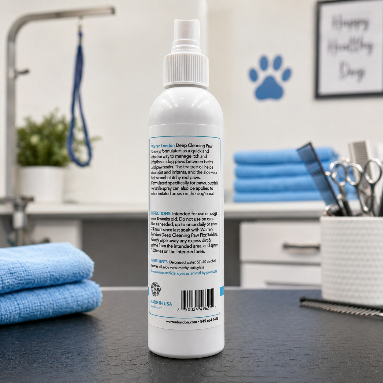 Deep Cleaning Paw Spray for Dogs