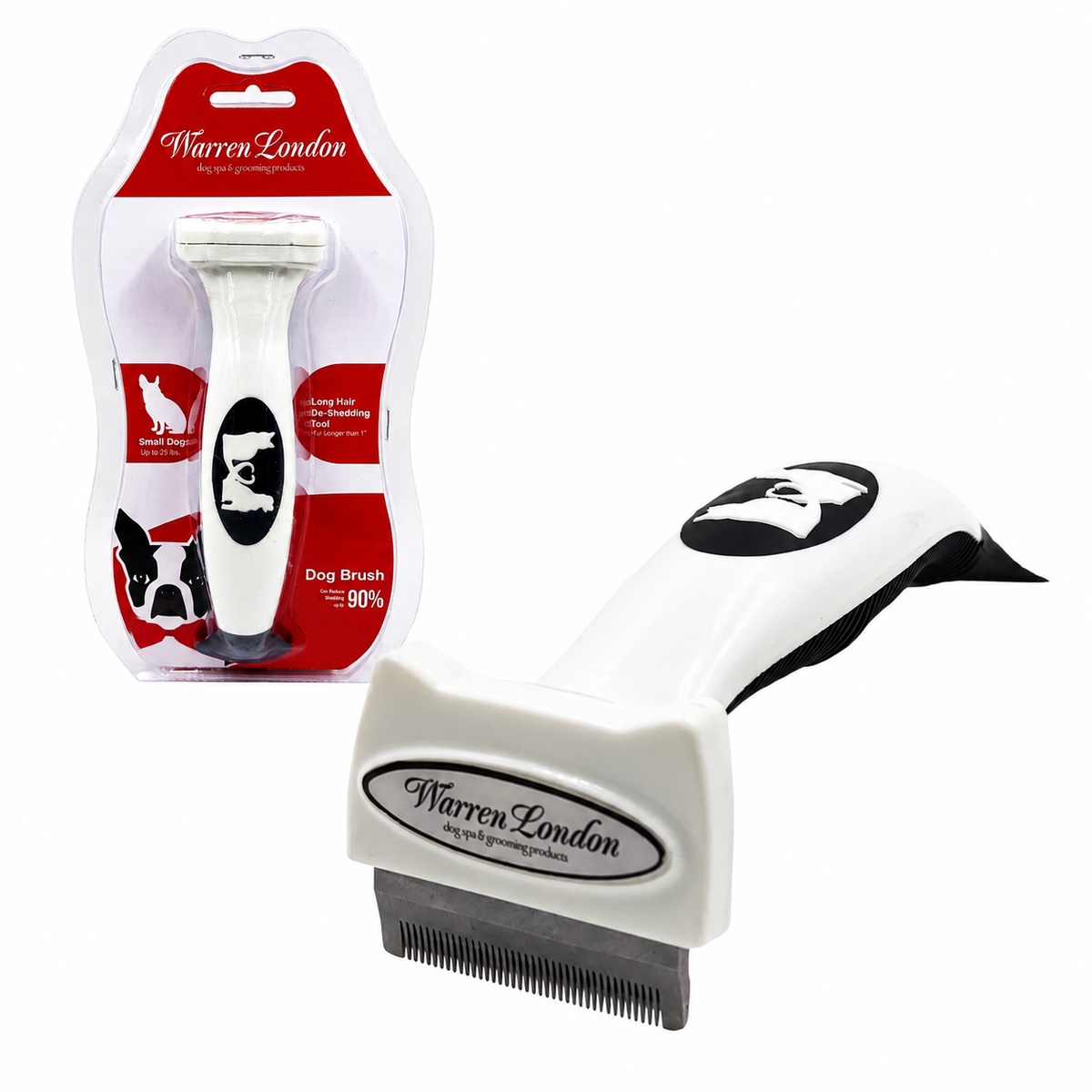 De-Shedding Dog Brush for Long Hair (>1") | HT Animal Supply