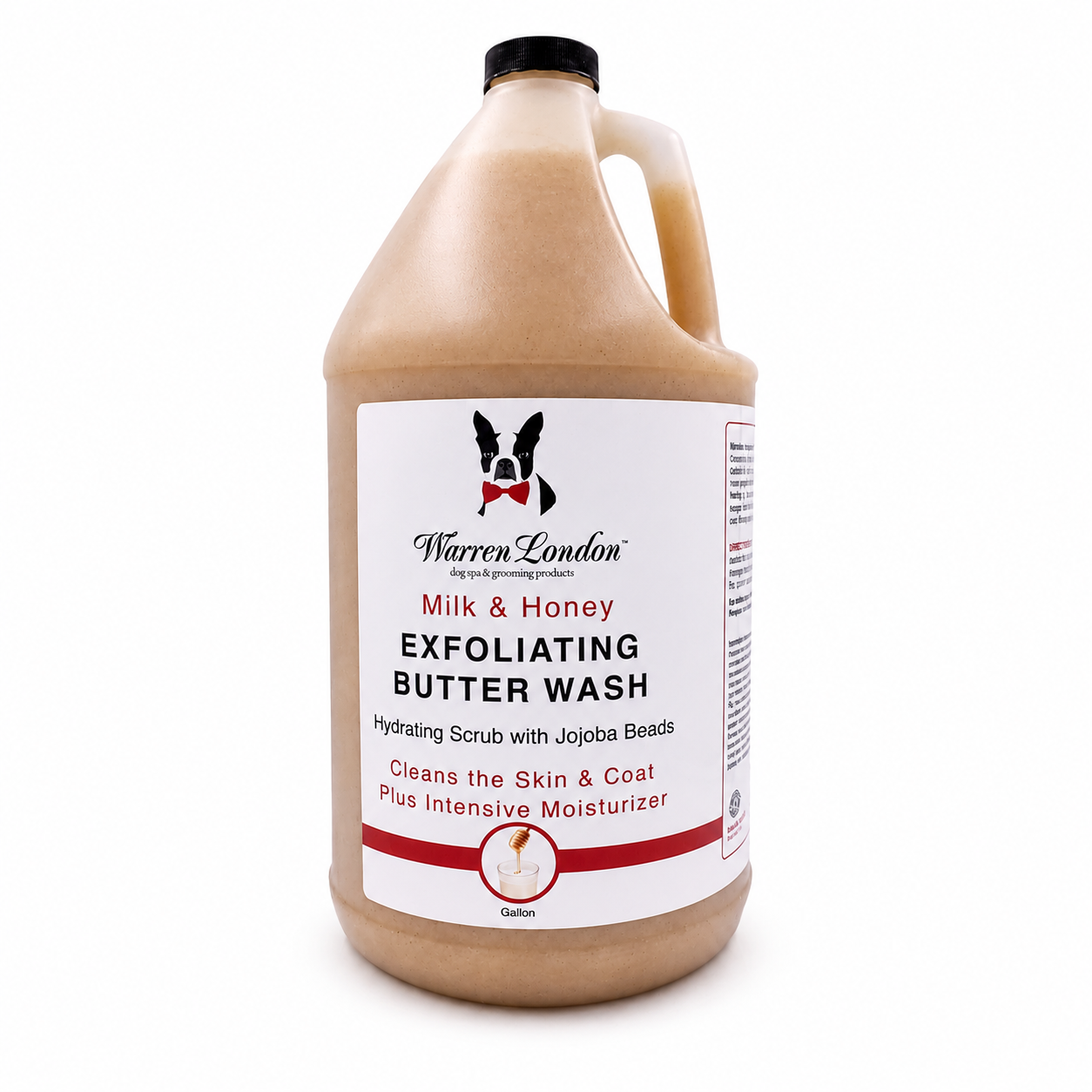 Exfoliating Butter Wash Dog Shampoo Gallons - With Natural Jojoba Beads | HT Animal Supply