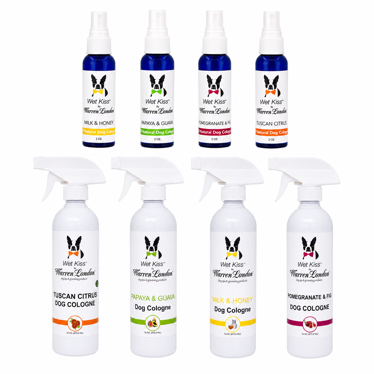 Wet Kiss Dog Cologne By Warren London - 2 Oz or 16 Oz | HT Animal Supply