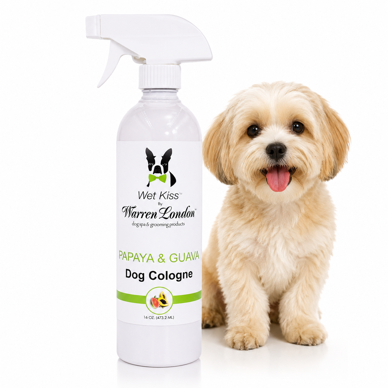 Wet Kiss Dog Cologne By Warren London - 2 Oz or 16 Oz | HT Animal Supply