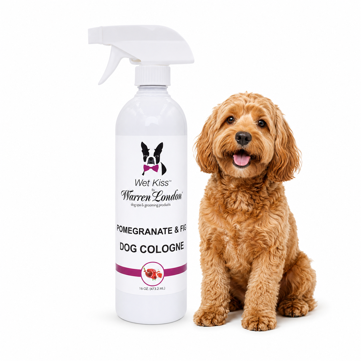 Wet Kiss Dog Cologne By Warren London - 2 Oz or 16 Oz | HT Animal Supply