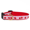 Up Country Cherries Cast Brass Dog Collar