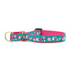 Up Country Cherry Blossoms Cast Brass Martingale Collar