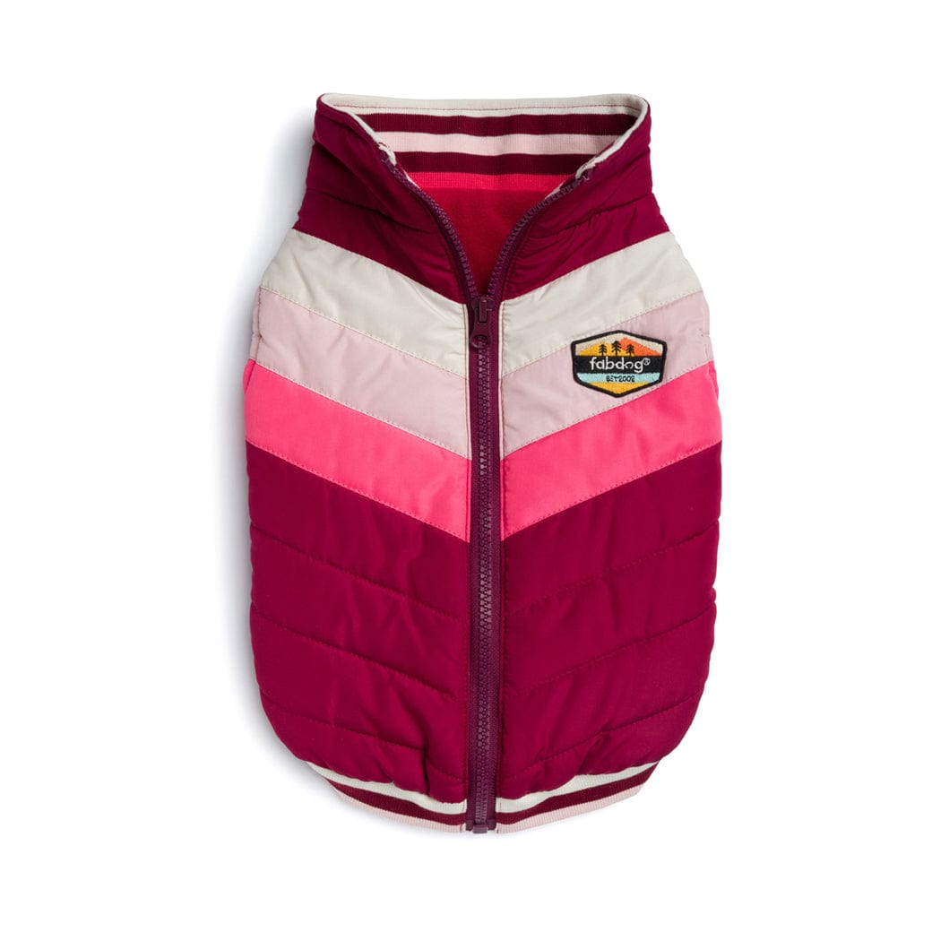 Burgundy Chevron Jacket 